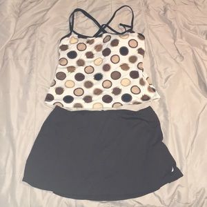 Nautica two piece swim suit SIZE 12